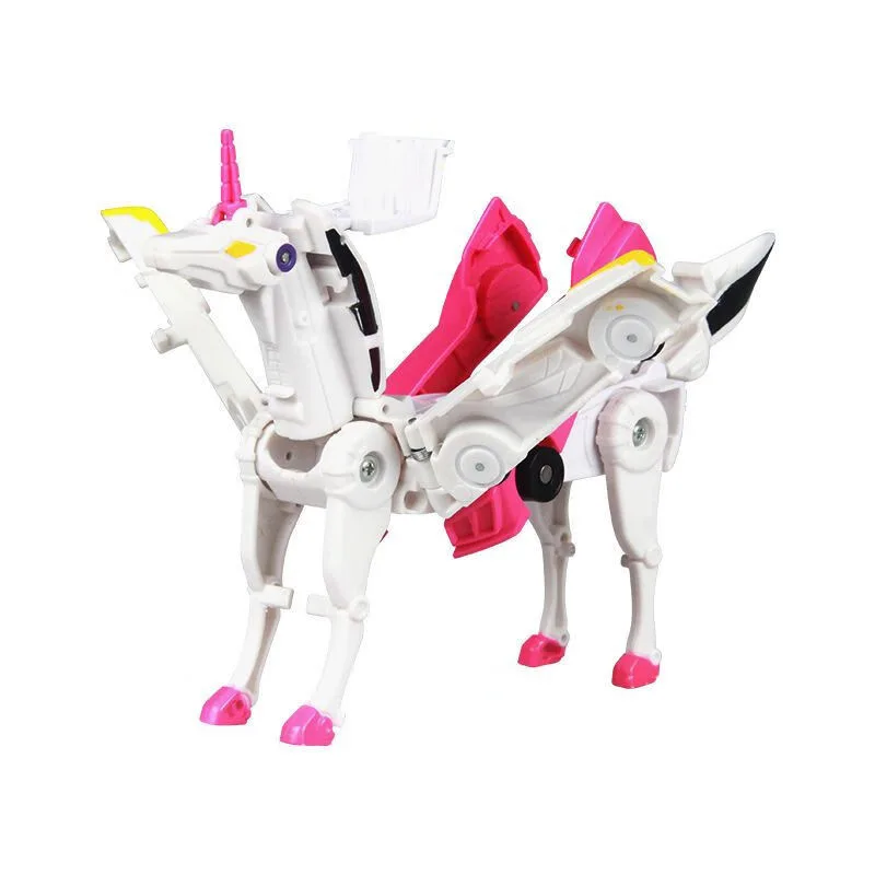 

Deformation Robot Toy Two Cars One Robot Tianyi Pegasus Collision Deformation Combination Toy Action Doll Car Children Toy Gift