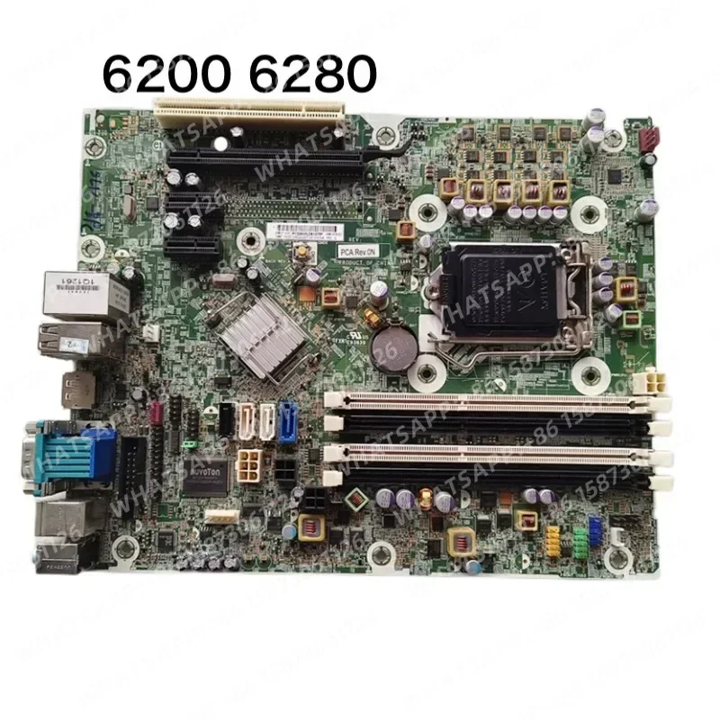 Placa base para Compaq 6200 6280, 615114-001, 614036-002, 611794-000