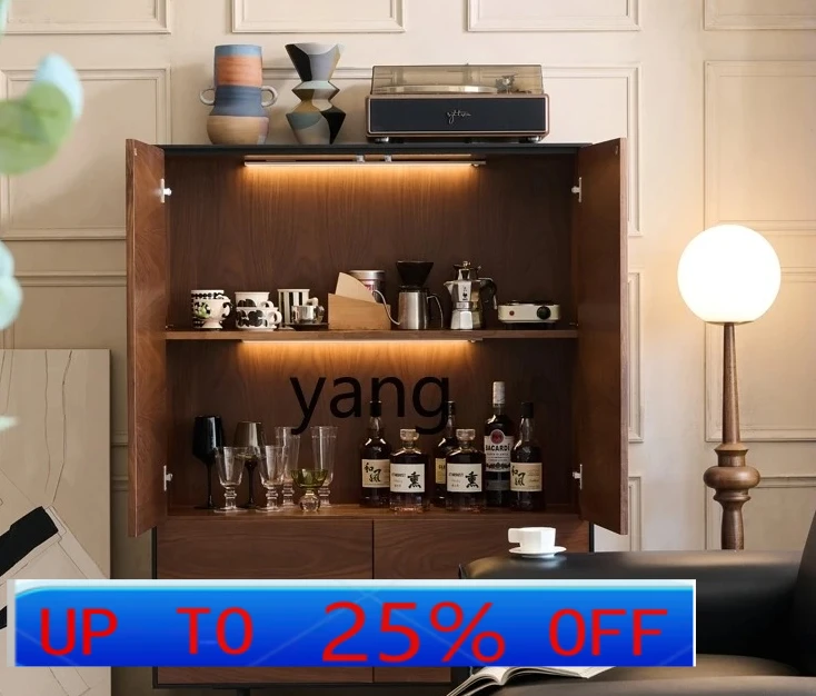 

LMM all solid wood living room locker simple modern storage cabinet side cabinet