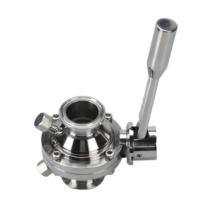 

China Factory Manufacture Custom Butterfly Ball Valve With Drain