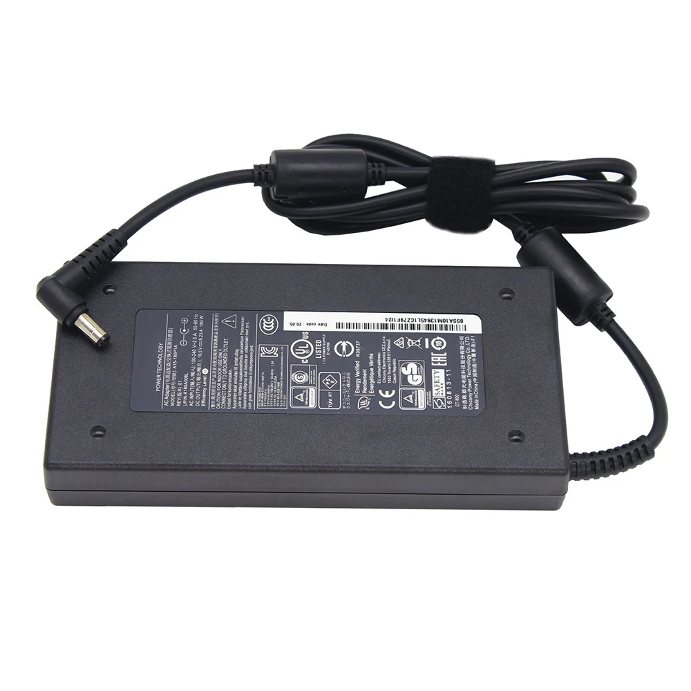 Cargador para portátil CHICONY A15-180P1A, adaptador de 180W, 19,5 V, 9.23A, A17-180P4A K, MSI, GS70, GE62, GS63, WS60