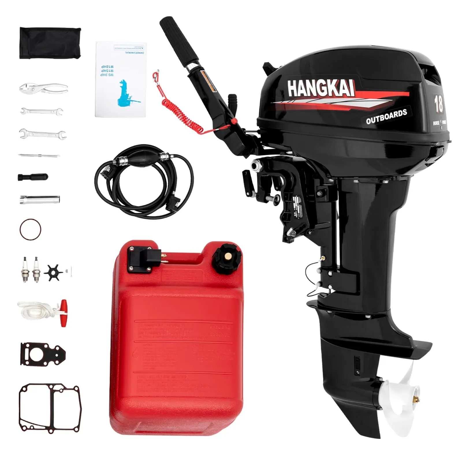 

Подвесной двигатель DDP Hangkai, 18 л.с., 2-тактные лодочные двигатели, подвесные лодочные двигатели, классический двигатель волны, 18 л.с. Moteur hors bord