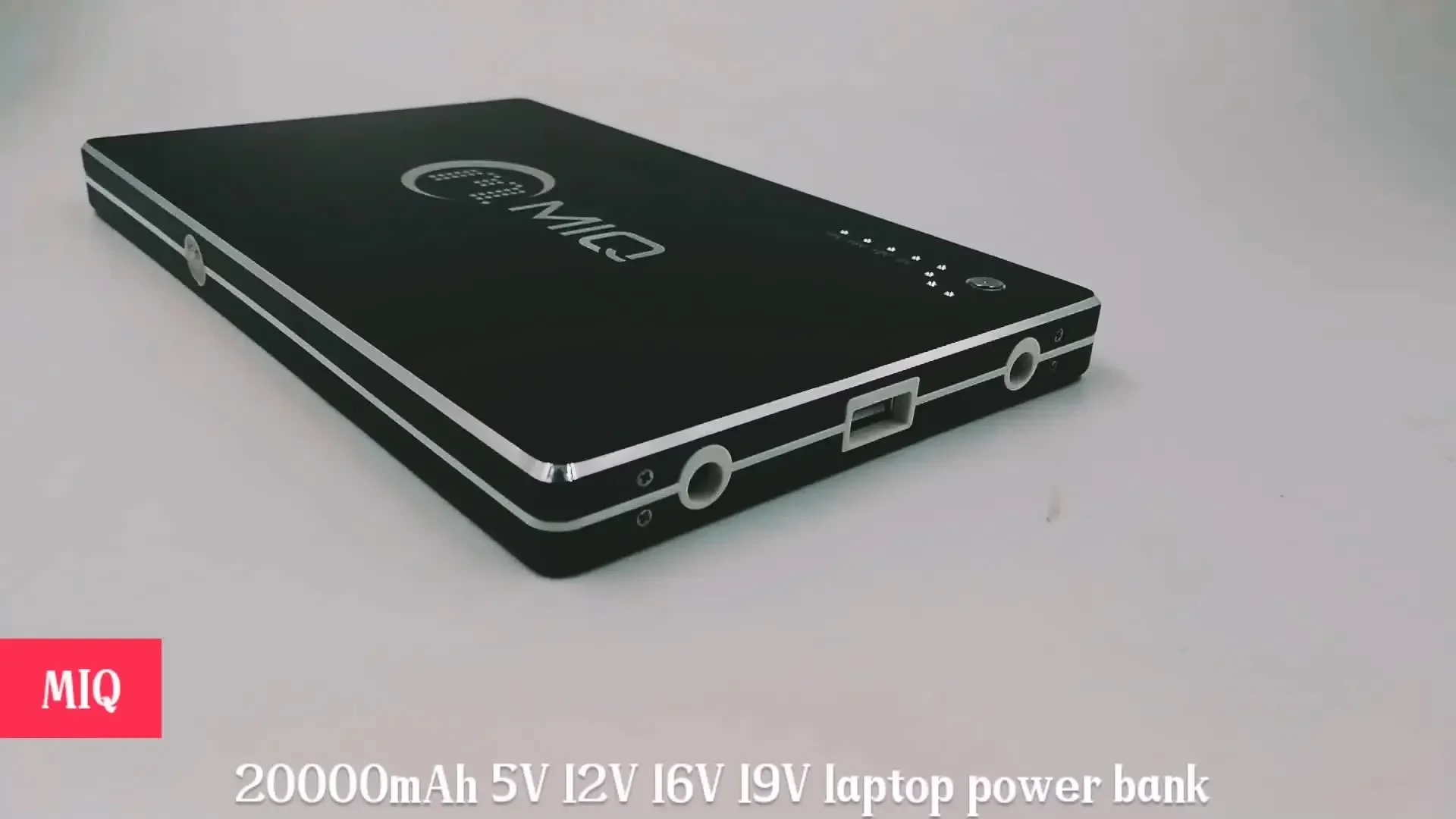 Portable Power Bank 50000 mAh led display 2 outputs power banks for laptop and mobile phones backup charger