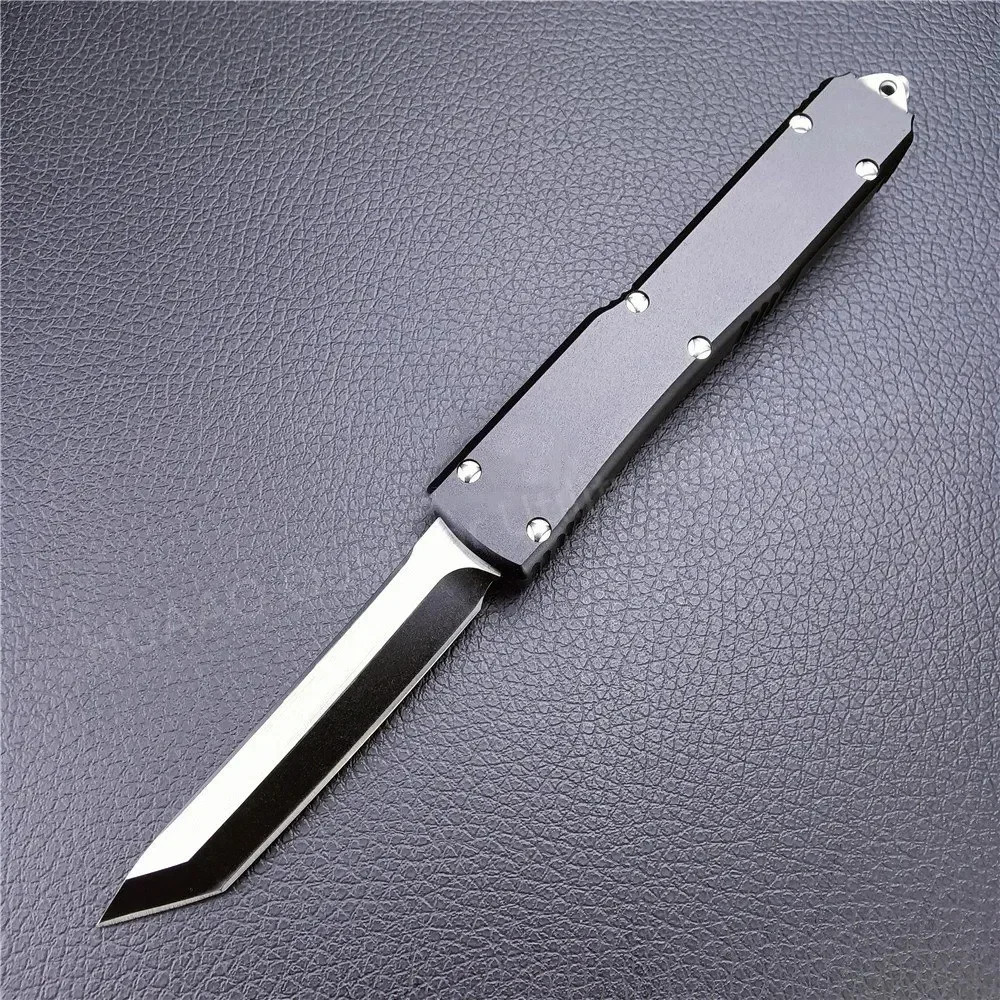 Micro Knife UT UTX Series Folding Knife Drop Point Black Blade Tactical Outdoor EDC Camping Self Defense Pocketknives Gift