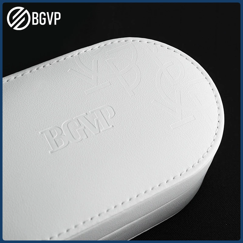 BGVP L1 Multi-Function Headphone Case, Microfiber Leather, Portable Waterproof Storage Box for DAC Dongles & Cables