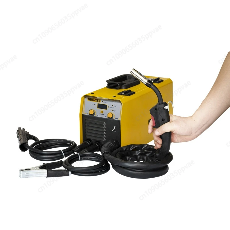 No Gas MIG Welding Machine Digital Display IGBT Inverter Portable Flux Core Welder 220V Suitable For Home DIY Garage Projects