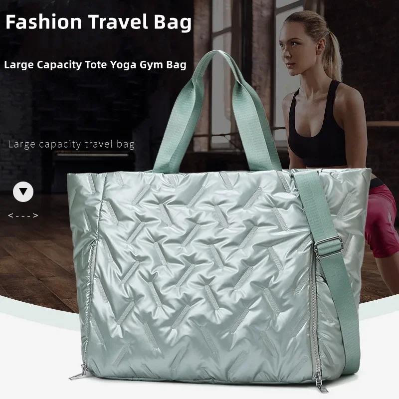 New Fashion Travel Bag Large Capacity Handheld Fall and Winter Yoga Fitness Bag Lightweight Commuter Crossbody Bag