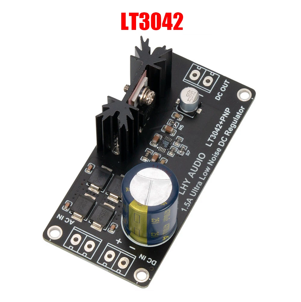 Nvarcher LT3042 Regulated Low Noise High Precision Linear Positive Voltage DC Power Supply Upgrade DAC