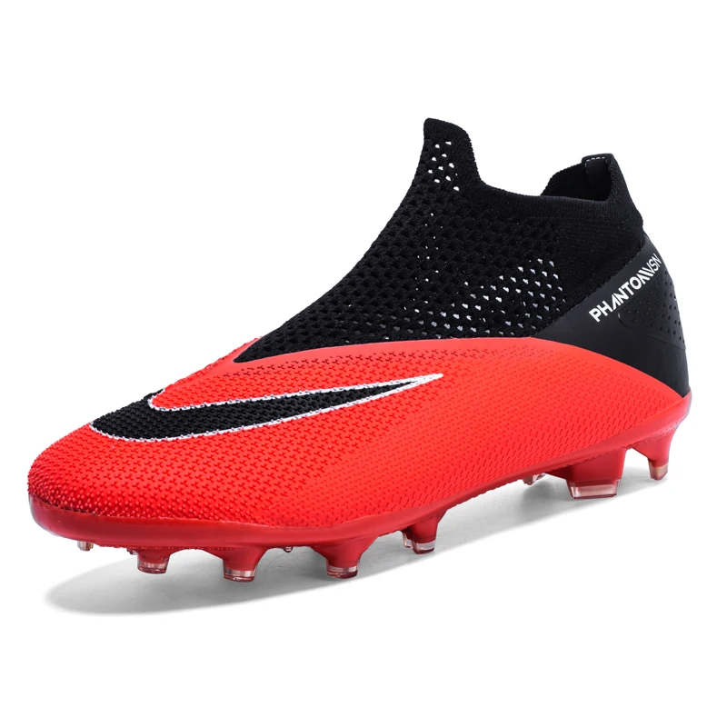 Men's Soccer Shoes Anti-Slip Football Field Boots Professional Grass Training Cleats Kids Turf Sports Footwear Sneakers 2023 New