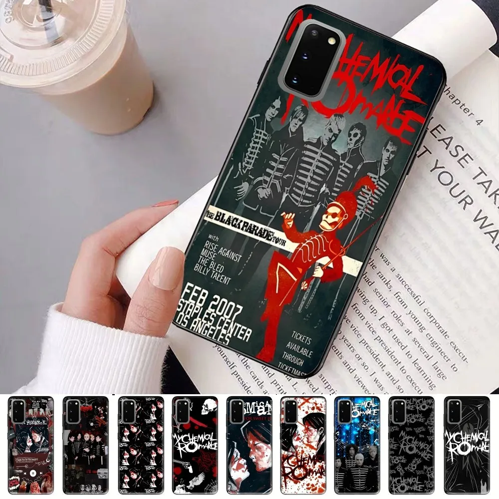 My Chemical Romance Phone Case For Samsung S 9 10 20 21 22 23 30 23 24 Plus Lite Ultra FE S10lite Fundas