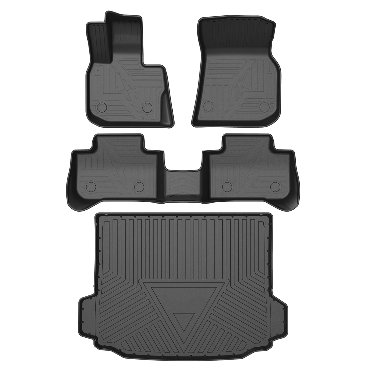 

Rubber Car Mat For BMW X3 IX3 2018-2023 Carpet Waterproof Protect Interior Accessories TPE Car Floor Mats