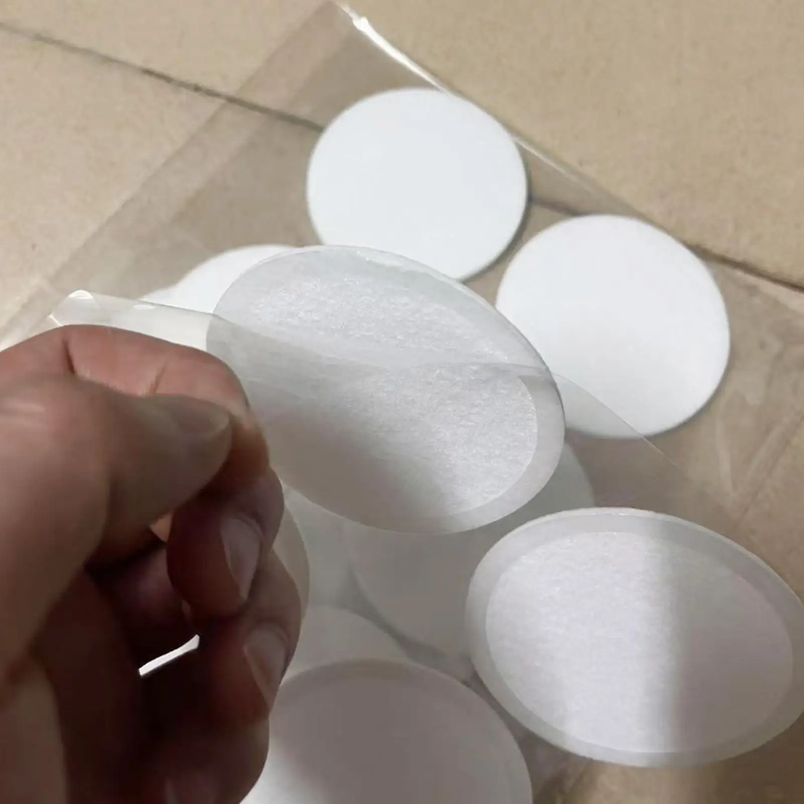 Monotub Adhesive Filter Disks 2MM Thick Monotub Filter Discs Monotub Filter for Mushroom Growing Supplies Filter Pad Replacement
