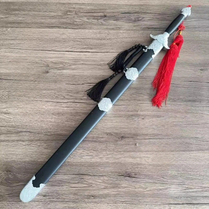 98cm Qingjian Chinese Wind Wooden Sword Martial Arts Practice Performance Tai Chi Sword Ancient Style Female Beauty Handsome
