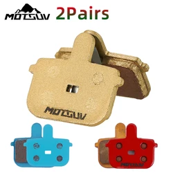 2Pairs Bike Brake Pad Organic Blue Copper/Sinter MTB Bicycle Disc Pads 11E
