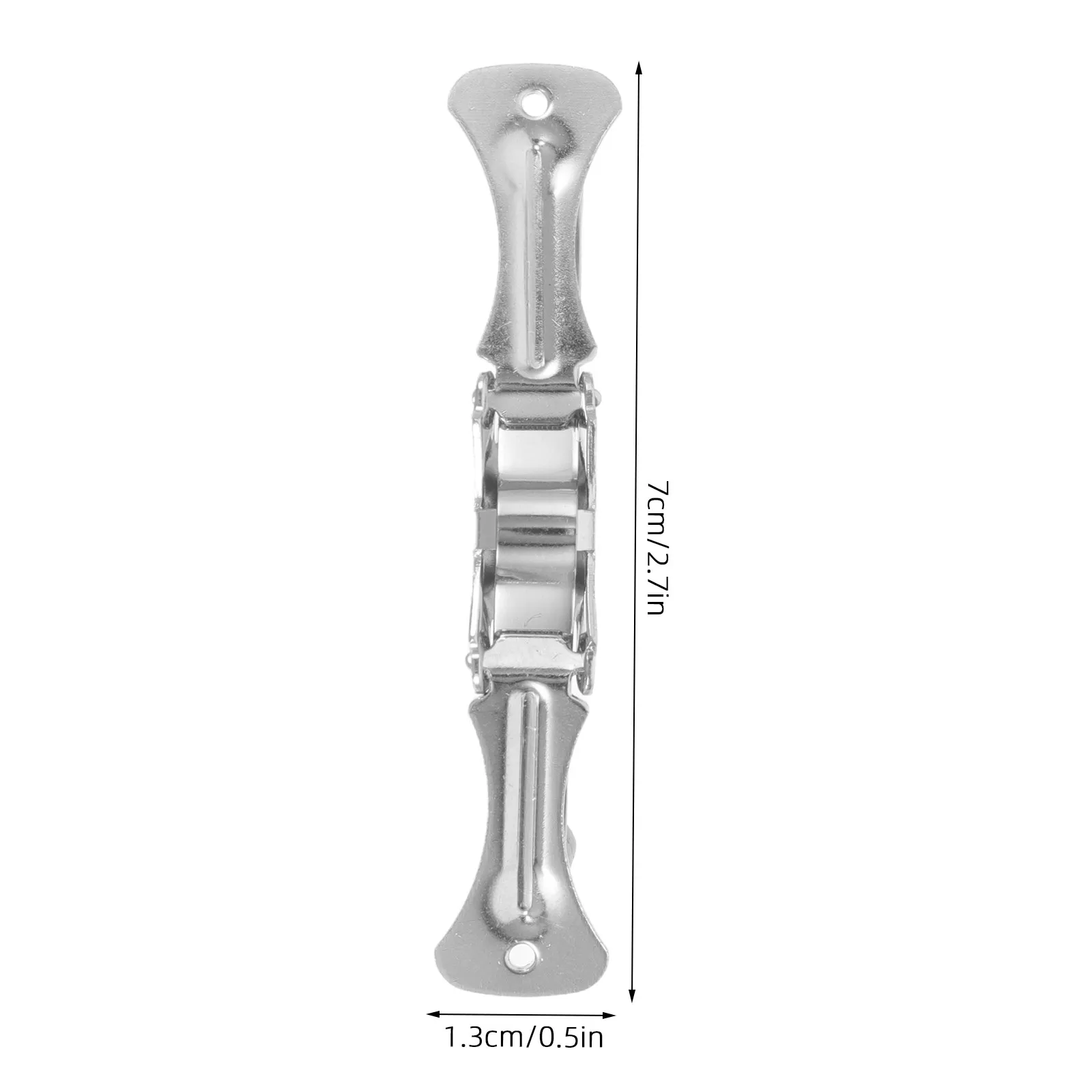 10Pcs Metal Tie Clips Spring Clamp Necktie Fastener 7Cm Dress Clip Ideal Business Wedding Formal Apparel Accessories Decorative view 3