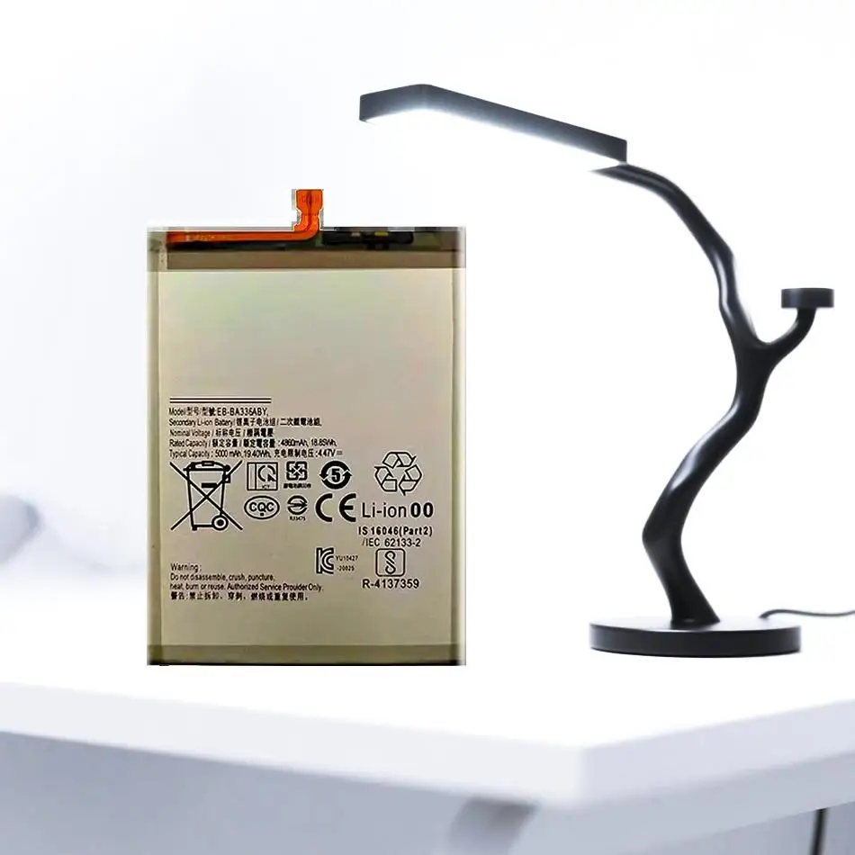 

Mobile Phone Battery EB-BA336ABY EB-BA336ABS 5000Mah For Samsung Galaxy A33 A53 5G SM-A5360 A5360 SM-A3360 EB-BA536ABY