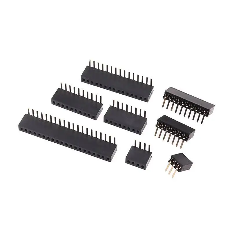 5~10 Stück 1,27MM Einreihiger Buchsenstecker Rechtwinklig 90 Grad Horizontal 1X2p3p4p5p6p8p10p15p/1*40P – Detail 5