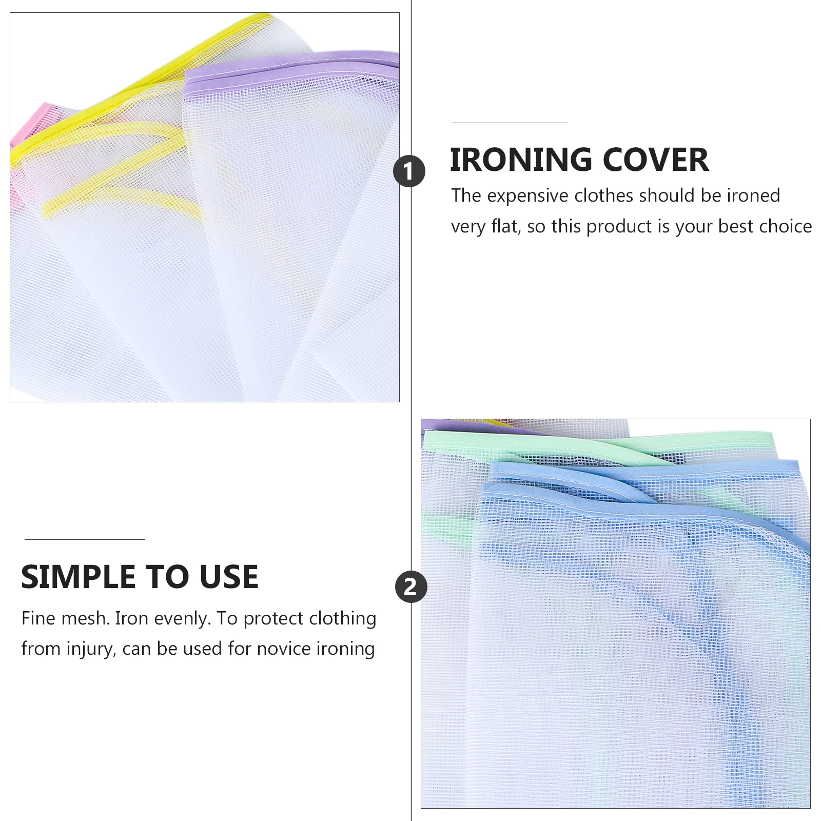 

5 Pcs Iron Pad Protector Cotton Mat Heat Resistant Ironing Protective Pressing Clothing