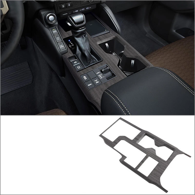 

For The Central Control Water Cup Gear Shift Frame Gear Position Decoration Sticker Of Toyota Prado LC250 24 Models