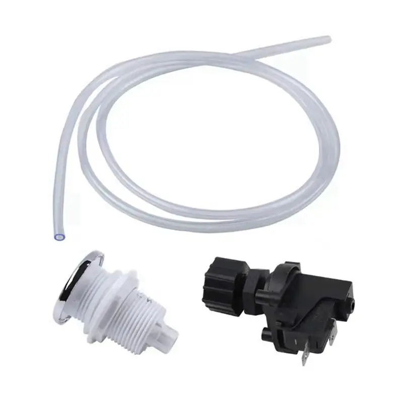 BAAG-2X 16A Bath Tub Spa Waste Garbage Disposal Self-Lock Air Switch Push Button