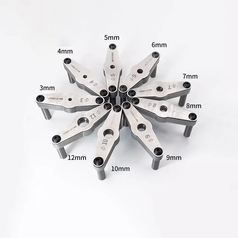9PCS Woodworking Multi-Function Drill Guide Set 3-in-1 Self-Centering Jig for Precision Boring & Dowel Joinery