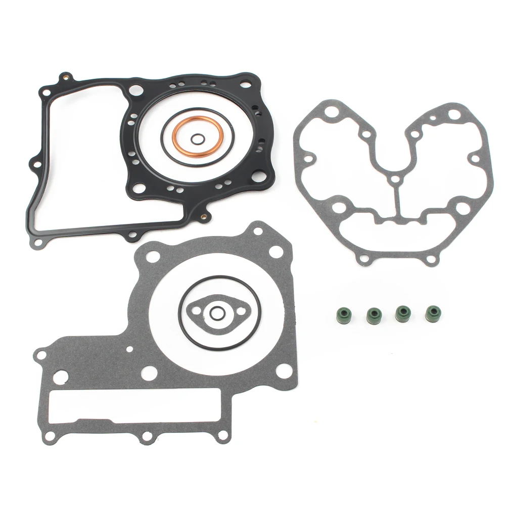 Motorcycle Top End Gaskets Set for Honda TRX500FA FourTrax Foreman Rubicon 2001-2014 Full Engine Cover Cylinder Gasket Kit