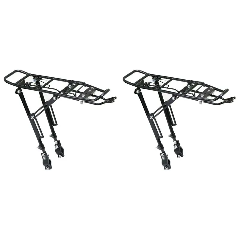 【special】2x-porte-bagages-arriere-en-alliage-d'aluminium-pour-velo-frein-a-disque-fixation-rapide-porte-bagages-arriere-pour-vtt