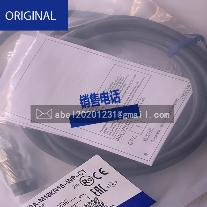 

BRAND NEW ORIGINAL SENSOR E2A-M12KN08-M1-B2 E2A-M12LS04-M1-C1 E2E-X5MY1-M1-Z E2E-X5MY2-M1-Z E2E-X8MD1-M1-Z E2A-M18KN16-WP-C2