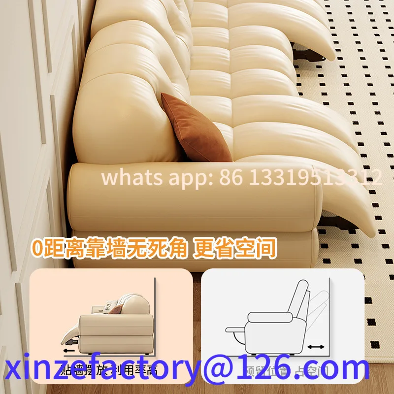

Customizable French Cream Style Home Cinema Sofa