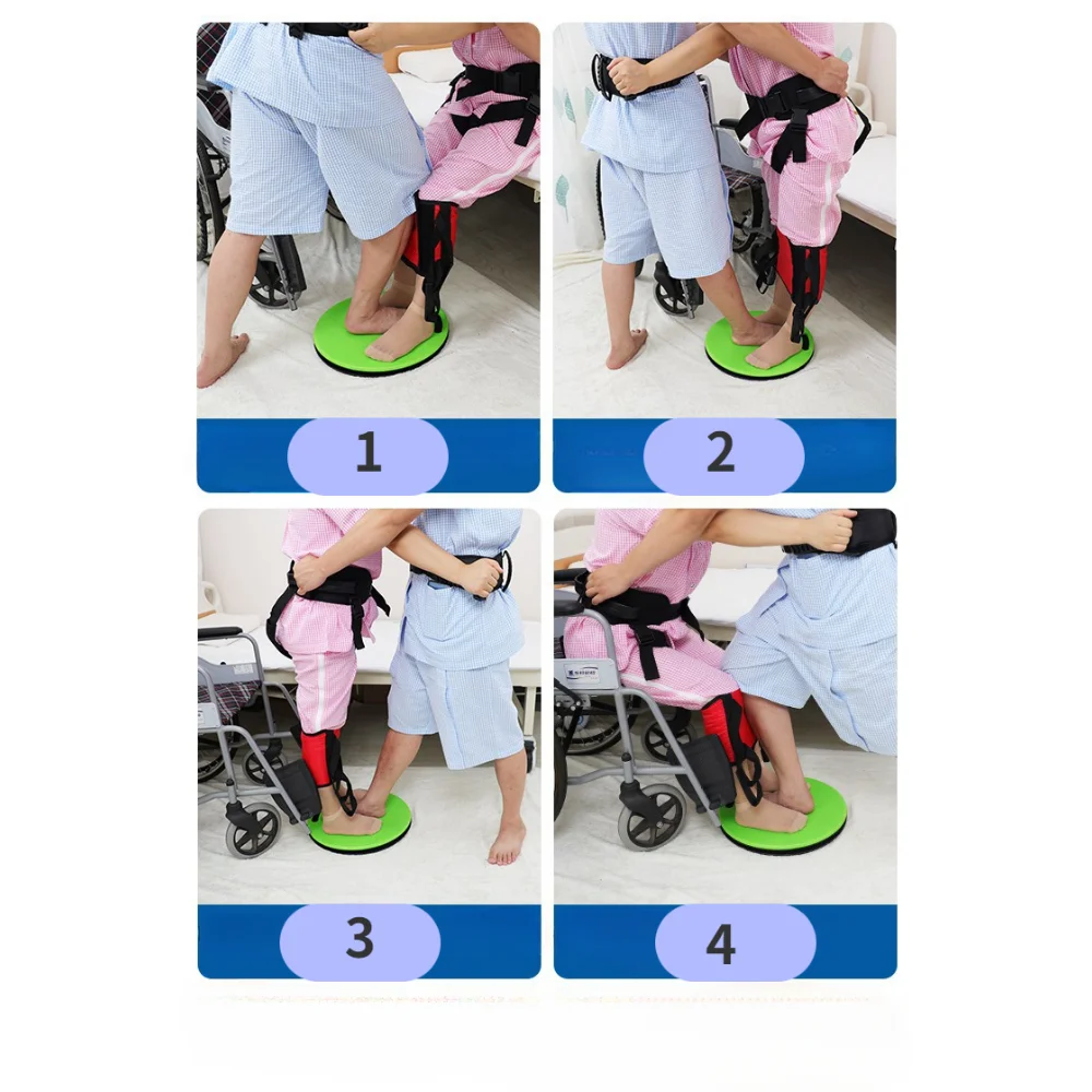 Rotating Transfer Board Transfer Pivot Disc Stroke Hemiplegia Simple Shifter Transfer Rotational Aids 360 Degree Rotation Board