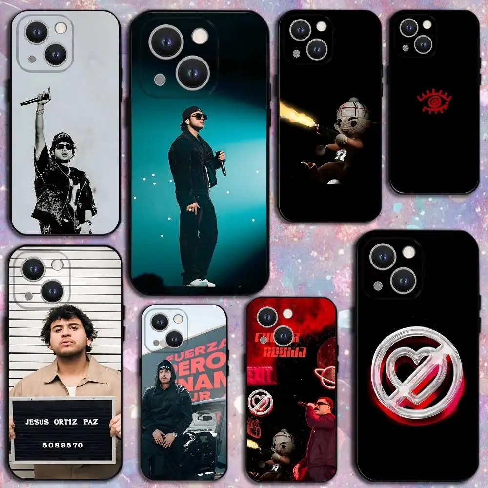 

jop fuerza regida Phone Case For iPhone 16,15,14,13,12,11 Plus,Pro Max,XS,X,XR,SE,Mini,8,7,Soft Silicone Black Cover