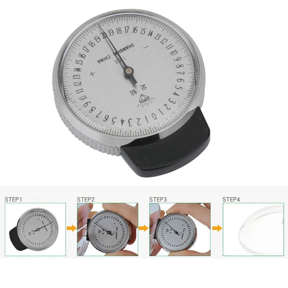 Small Mechanical Radian Meter Optical Lens Clock Base Curve Measurement Radian Meter Gauge Measure Presbyopia Meter