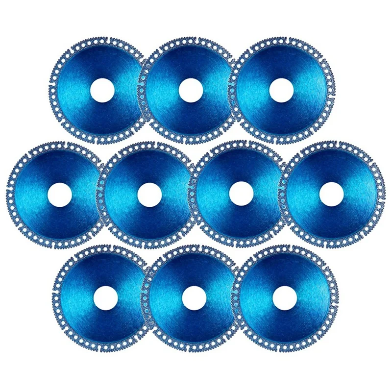 

10Packs 4Inch Disc For Grinder, Cutting Disc For Angle Grinder 7/8Inch For Smooth Cutting, Chamfering, Grinding Durable