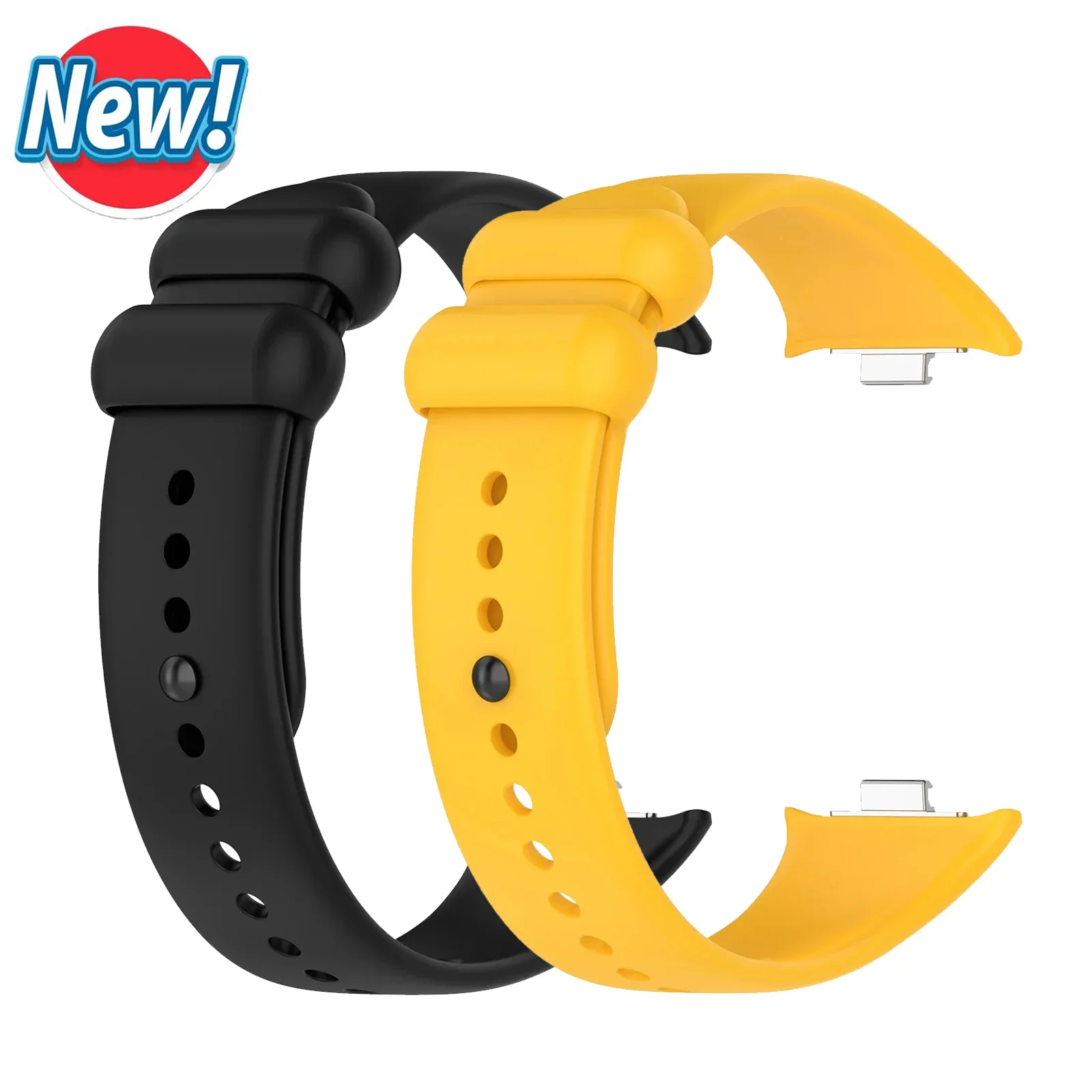 Silicone Strap For Redmi Watch 6 Active 6Lite 6 5 4 Sport Strap Bracelet Correa For Mi Band 10/9/8 Pro Wristband Accessories - view 3