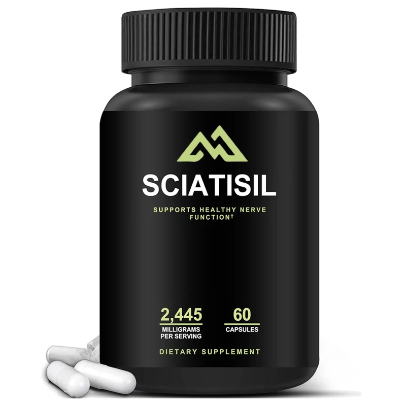 Sciatica Focused Formula - Neural Support Supplement, containing stable R-lipoic acid and vitamins to promote overall health