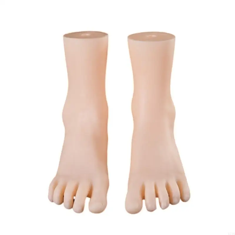 

1 Pair Anatomical Foot Replicas Shoe Display Foot Model Suitable for Education Artistic Anatomy Study Shoe Photography