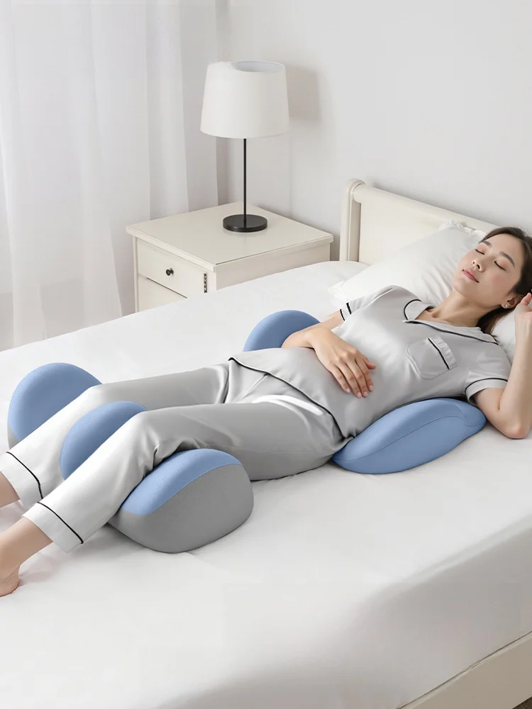 Almohada Lumbar Nila, Soporte Especializado para la Espalda, Funda de Poliéster Transpirable con Espuma Viscoelástica, Cuidad...