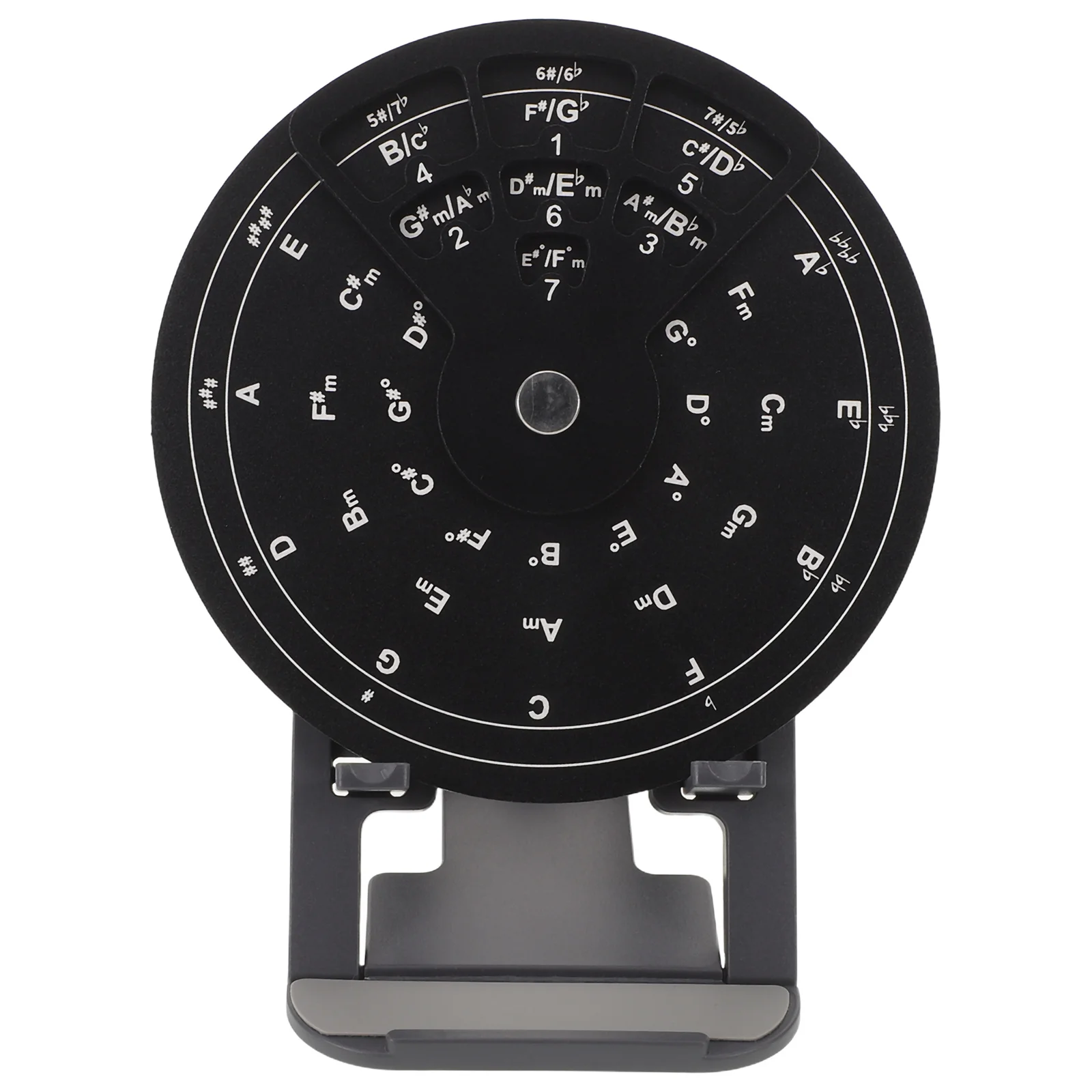 Círculo de quintos, herramienta de entrenamiento de acordes de guitarra de Metal, ayuda de teoría musical portátil para principiantes, básculas de práctica de guitarra