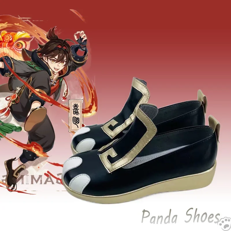 

Gaming Genshinimpact Cosplay Shoes Anime Game Cos Game Gaming Cosplay Costume Prop Shoes for Con Halloween Party