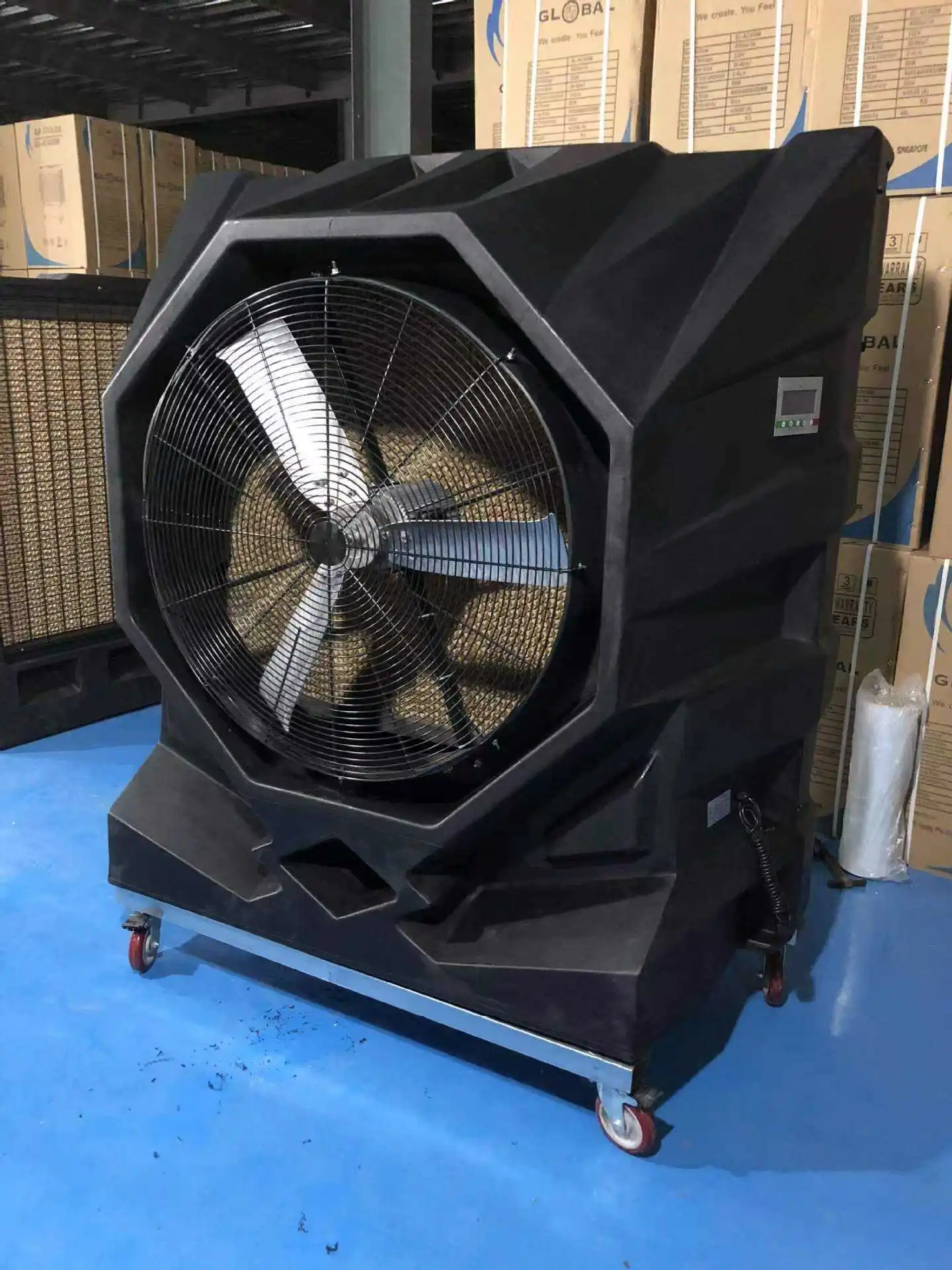 Air Conditioners Portable Industrial Cyclone Swamp Cooler Water Cooler Fan Evaporative air Cooler Industrial view 3
