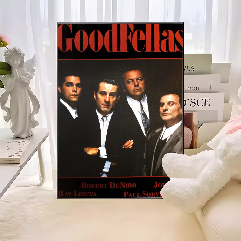 Klasyczny film Goodfellas Gangsters Movie Sticky Plakaty Whitepaper Naklejka DIY Pokój Bar Kawiarnia Plakaty Naklejki ścienne