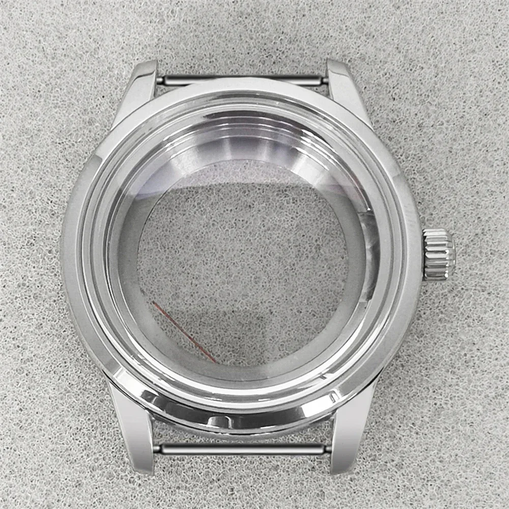 39MM Watch Case Modified Part Transparent Bottom Stainless Steel Cases for Nh35/Nh36/4R/7S Movement Diy Parts - Image 3