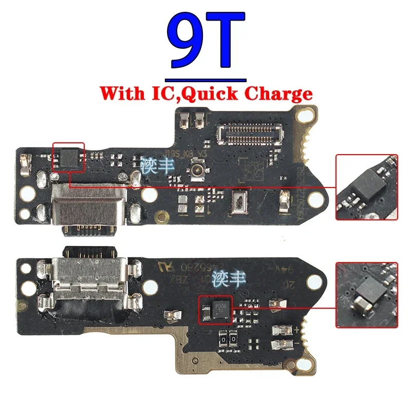 Usb Dock Charger Connector Flex for Xiaomi Redmi Note 7 7A  7S 8 8A 8T 9 9T 9S Pro 4G 5G Charging Board Flex Ports