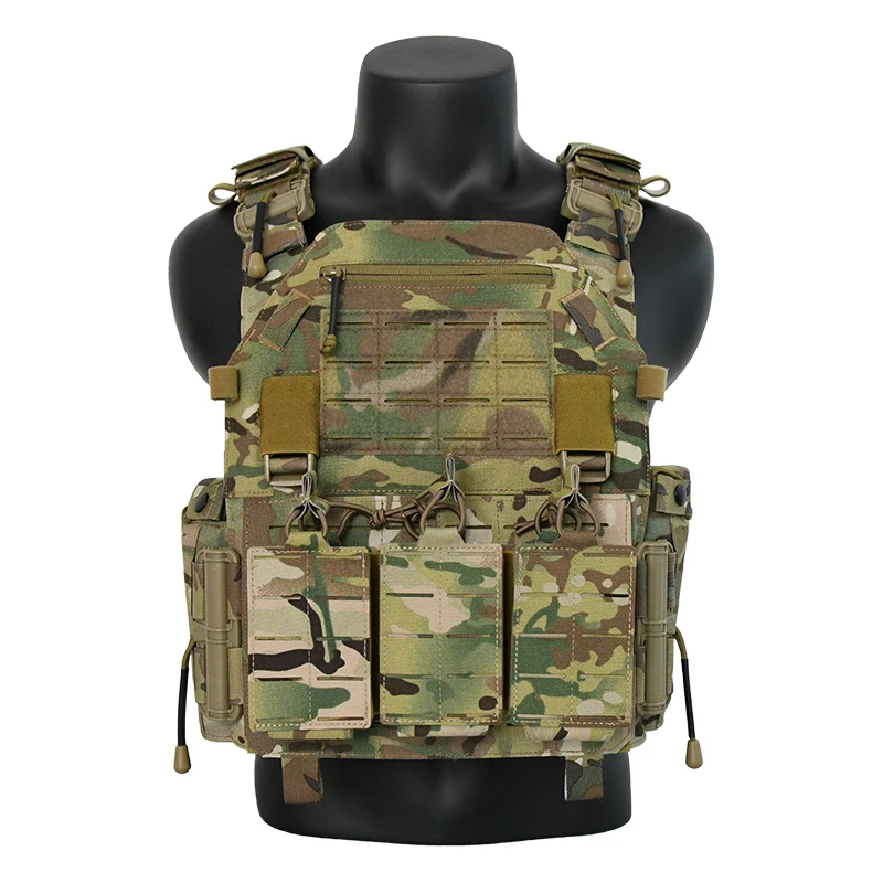 

1000D Nylon Tactical Vest Laser Cut Molle Paintball Vest Outdoor Chalecos Tactico Plate Carrier,Hunting Vest Accessories