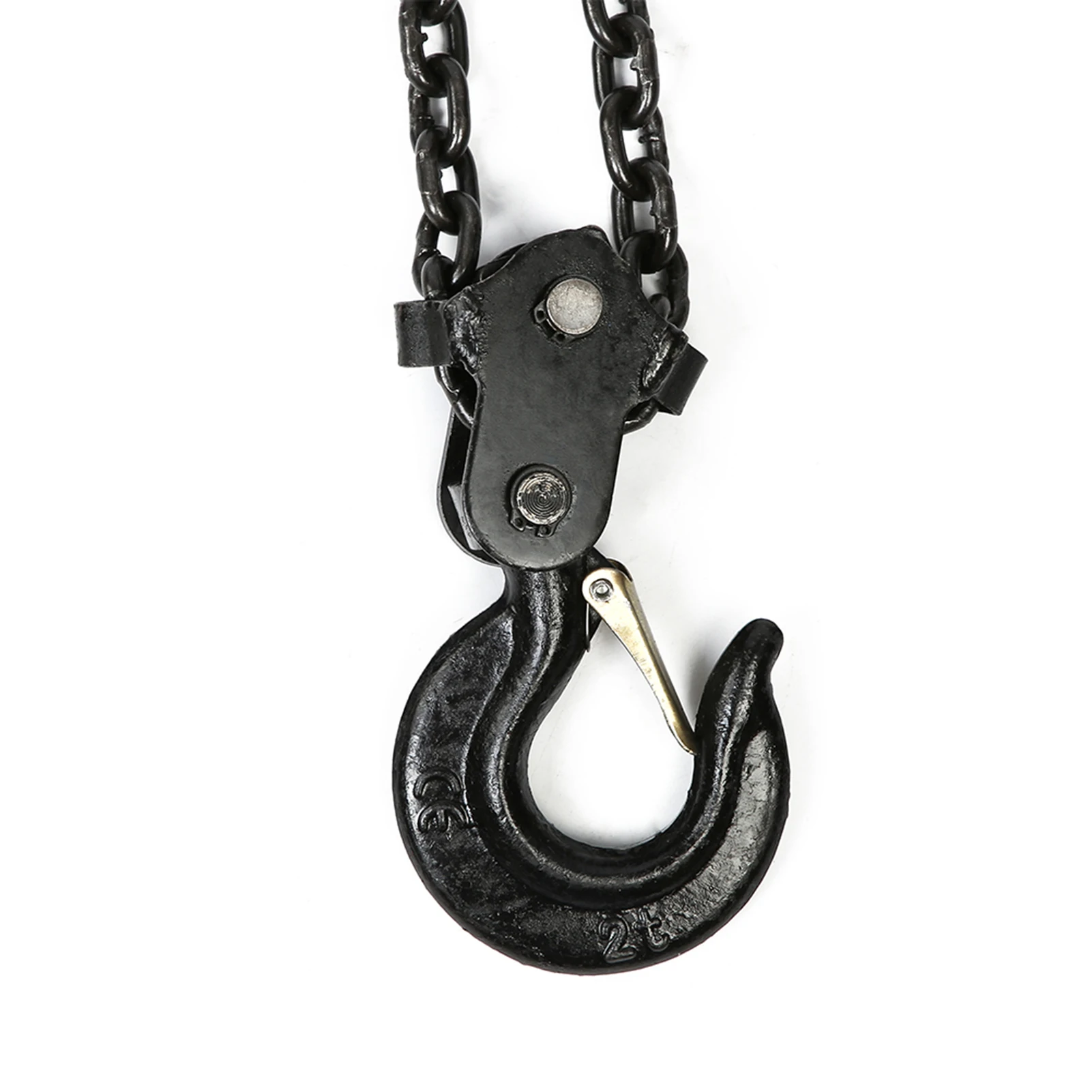 Kettenzugblock 2T Kettenzuggerät Handwerkzeug Hebekette mit Haken – Detail 8