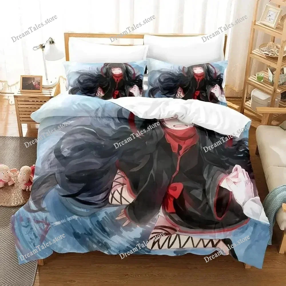 2025 Kagerou Project Bedding Set Cartoon Anime Set Adult Kid Bedroom Duvet Cover Sets 3D Kawaii Impression Textile