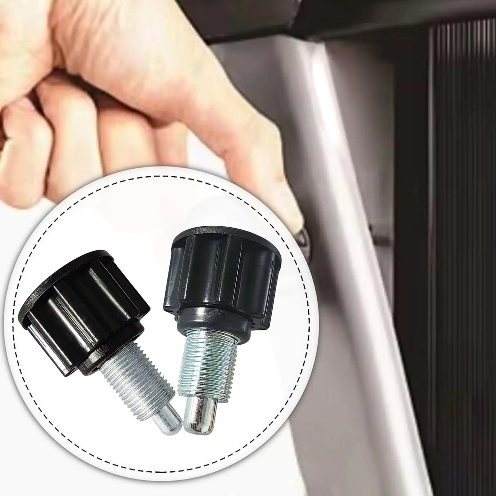 

Exercise Bike Pull Pin Spring Knob Adjustable Screw Universal Resistance Accessory for Fitness Training Machines