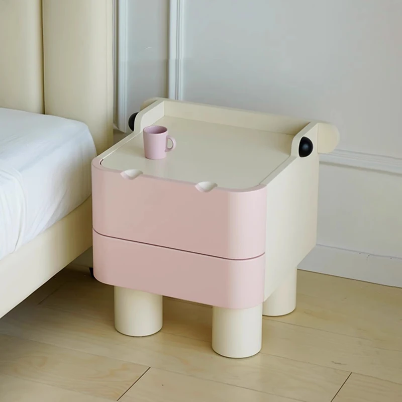 منضدة تجميل حديثة للتخزين درج عصري منضدة أنيقة تصميم كلاسيكي أثاث Mesitas De Noche Para El Dormitorio