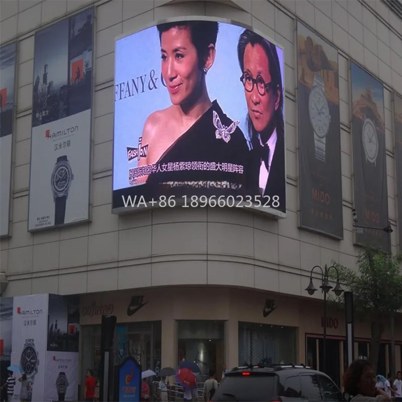 

Заводская поставка P6.2 Открытая цифровая вывеска Светодиодная настенная панель Цифровой рекламный экран Открытый светодиодный дисплей с горячей продажей