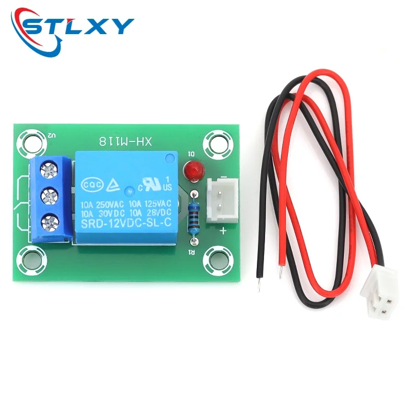 XH-M118 Relay module / 5V 12V 24V Power Supply / Output 1 way Isolated Module Sensor 10A Wire